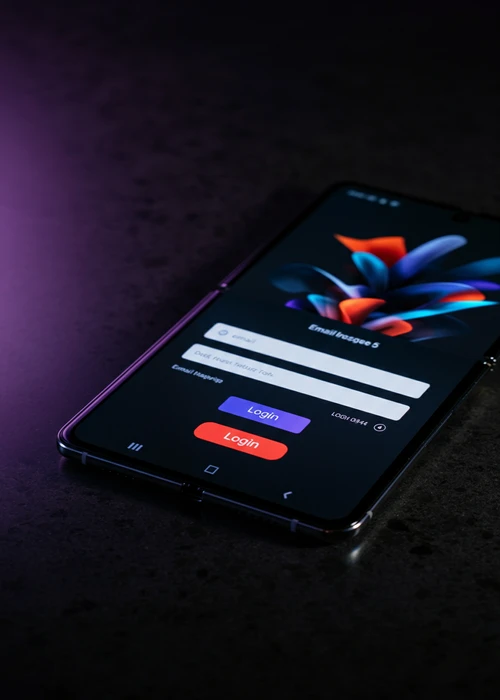 Der Anmeldebereich von Cleobetra Casino, bereit für die Eingabe von Benutzerdaten und Passwörtern, mit Fokus auf die intuitive Benutzeroberfläche.